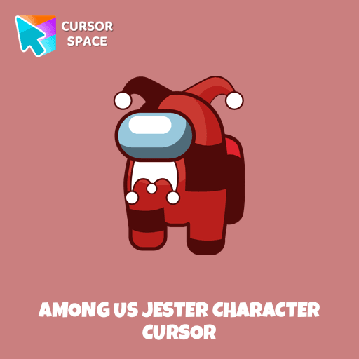 Among Us Jester Character cursor pointer cursor